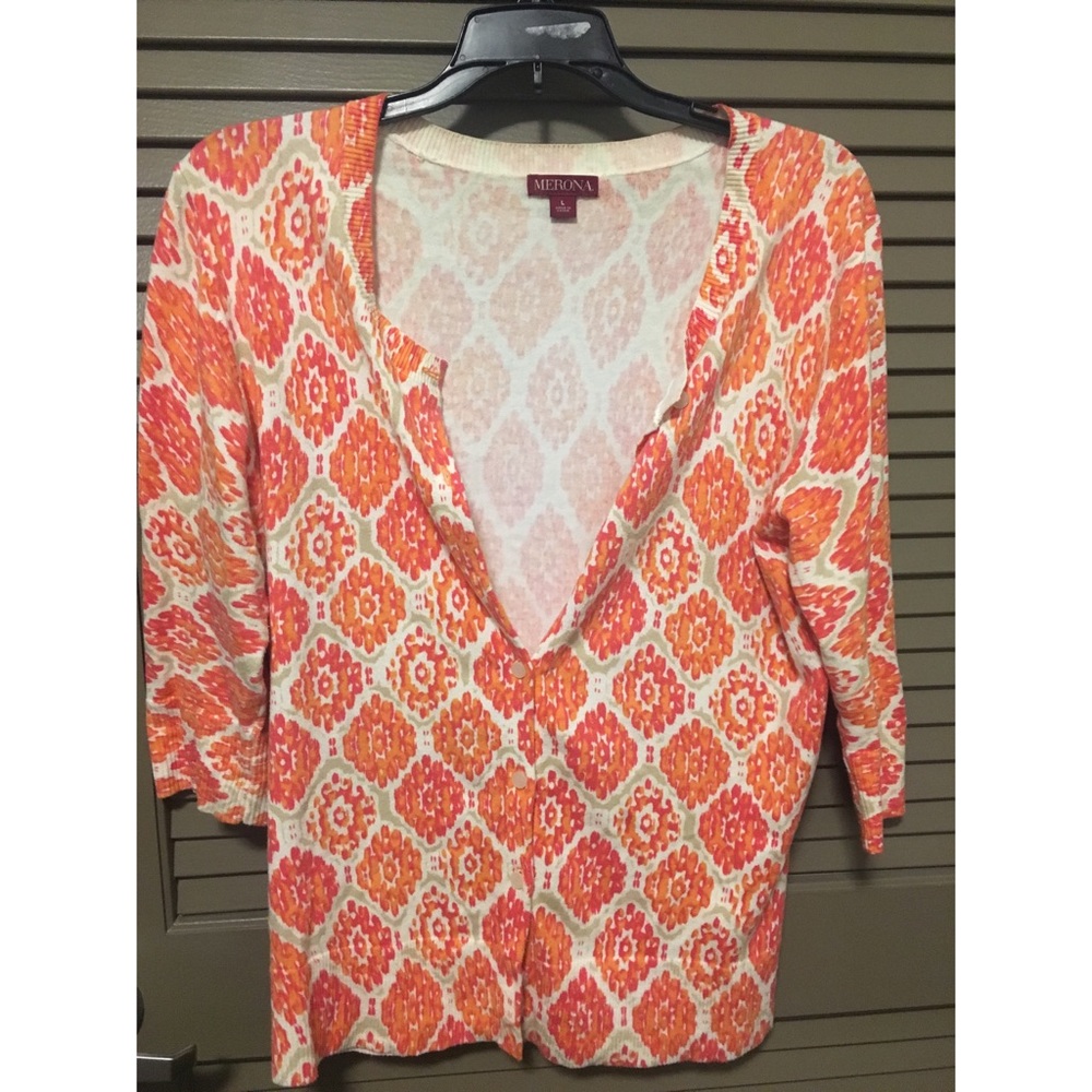 3/4 length cardigan